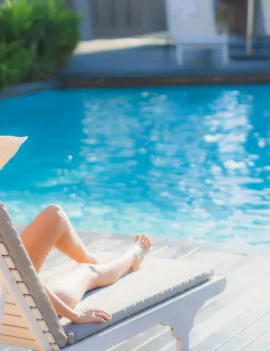 Relax e Benessere: una piscina a disposizione degli ospiti